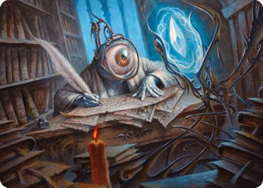 Unblinking Observer Art Card [Innistrad: Midnight Hunt Art Series] 