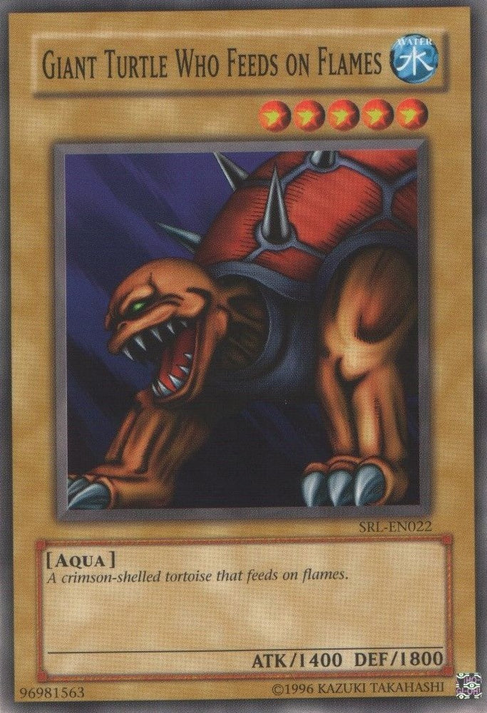 Giant Turtle Who Feeds on Flames [SRL-EN022] Common 