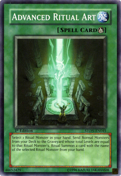 Advanced Ritual Art [STON-EN045] Common 