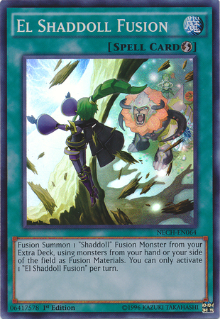 The Shaddoll Fusion [NECH-EN064] Super Rare 