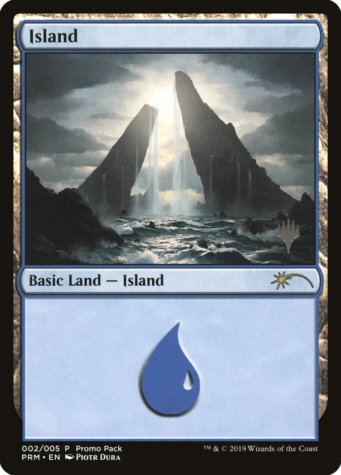 Island (2) [Core Set 2020 Promo Pack] 