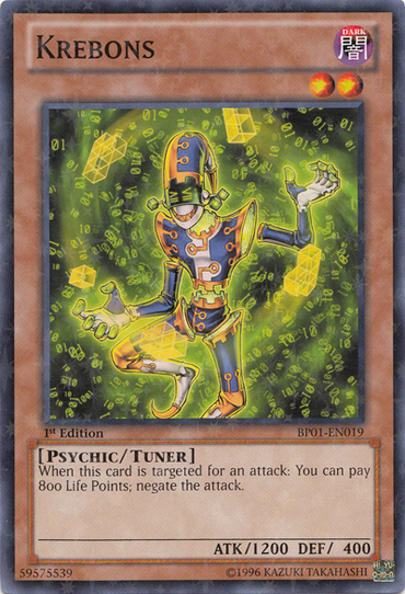 Krebons [BP01-EN019] Starfoil Rare 