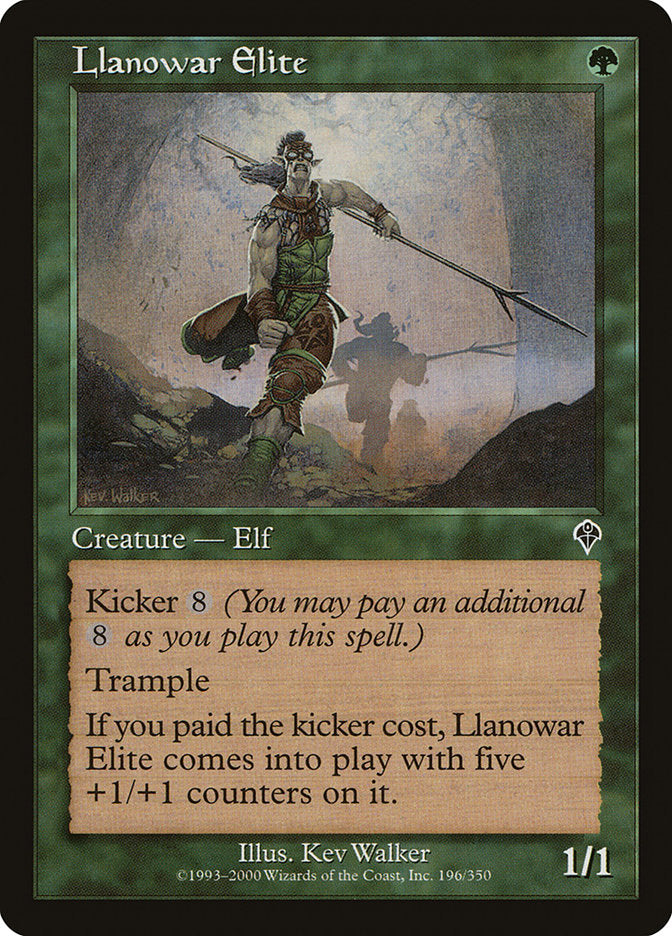 Llanowar Elite [Invasion] 