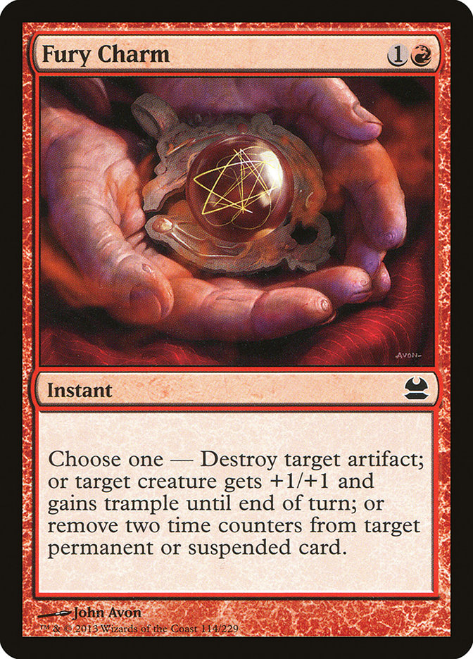 Fury Charm [Modern Masters] 