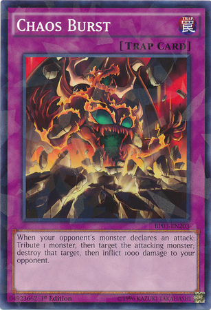 Chaos Burst [BP03-EN203] Shatterfoil Rare 
