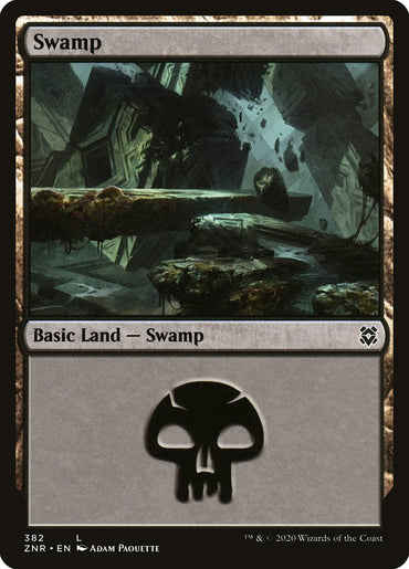 Swamp (382) [Zendikar Rising] 