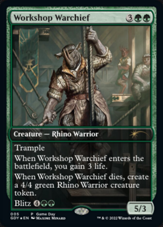 Workshop Warchief [Game Day 2022] 
