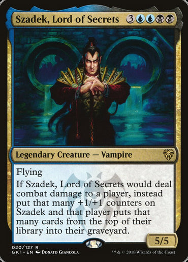 Szadek, Lord of Secrets [Guilds of Ravnica Guild Kit] 