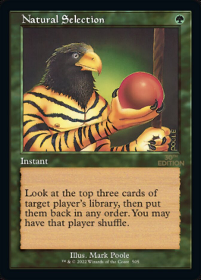 Natural Selection (Retro) [30th Anniversary Edition] 