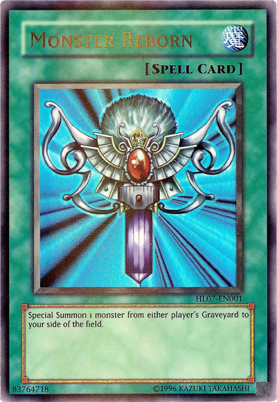 Monster Reborn [HL07-EN001] Parallel Rare 