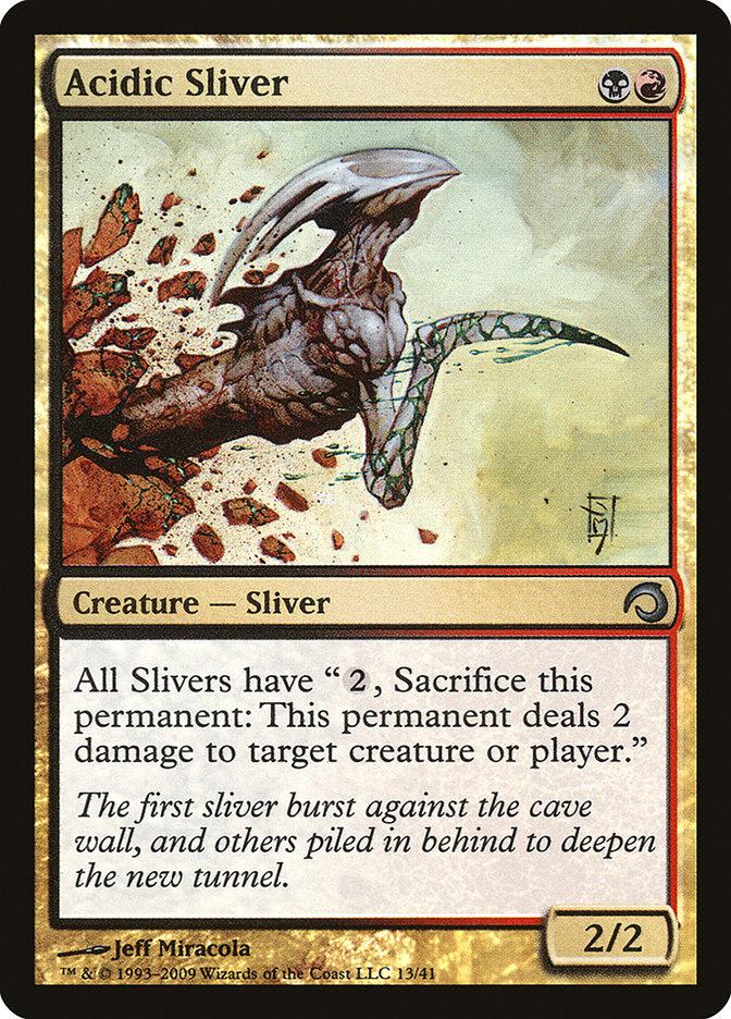 Acidic Sliver [Premium Deck Series: Slivers] 