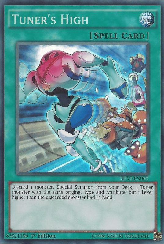 Tuner's High [SHVI-EN067] Super Rare 