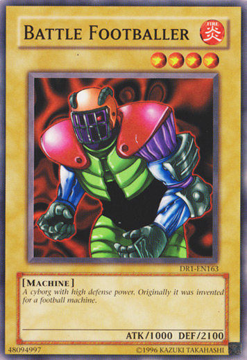 Battle Footballer [DR1-EN163] Common 