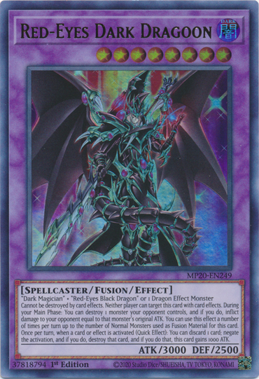 Red-Eyes Dark Dragoon [MP20-EN249] Ultra Rare 