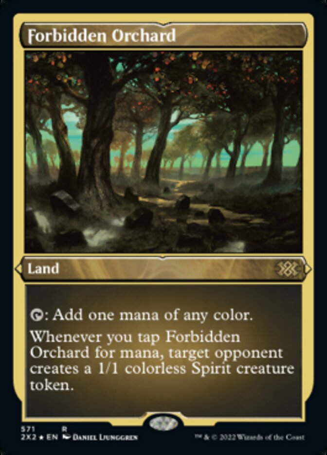 Forbidden Orchard (Foil Etched) [Double Masters 2022] 