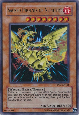 Sacred Phoenix of Nephthys [DR3-EN125] Ultra Rare 