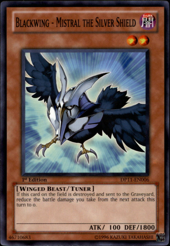 Blackwing - Mistral the Silver Shield [DP11-EN006] Common 