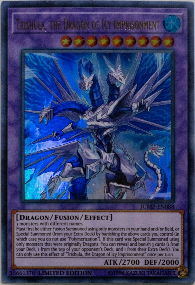 Trishula, the Dragon of Icy Imprisonment [JUMP-EN088] Ultra Rare 