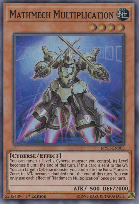 Mathmech Multiplication [MYFI-EN005] Super Rare 