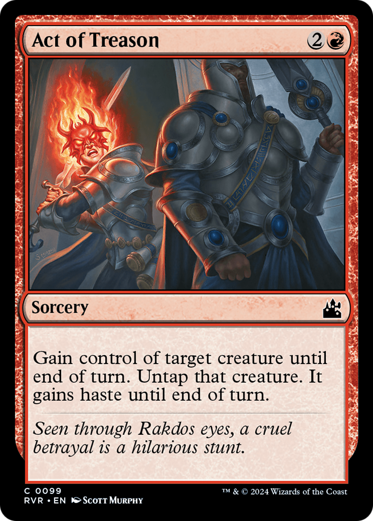 Act of Treason [Ravnica Remastered] 