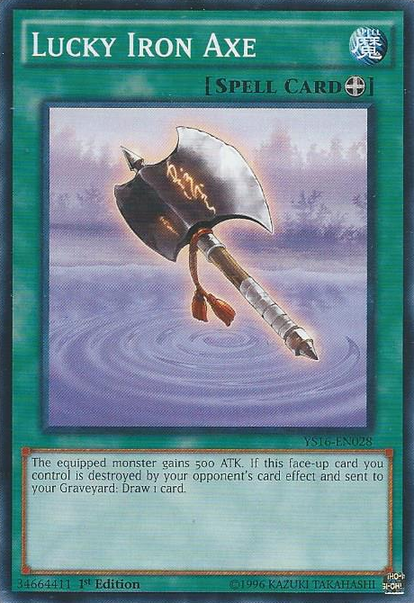 Lucky Iron Ax [YS16-EN028] Common 