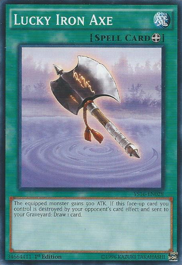 Lucky Iron Ax [YS16-EN028] Common 