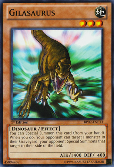 Gilasaurus [BP02-EN013] Mosaic Rare 