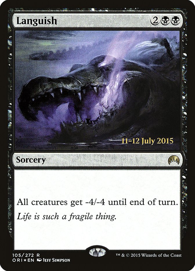 Languish [Magic Origins Prerelease Promos] 