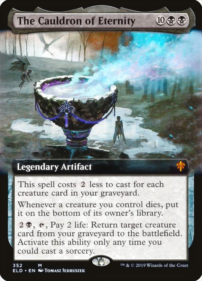 The Cauldron of Eternity (Extended Art) [Throne of Eldraine] 