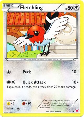 Fletchling (4/30) [XY: Trainer Kit 2 - Latias]