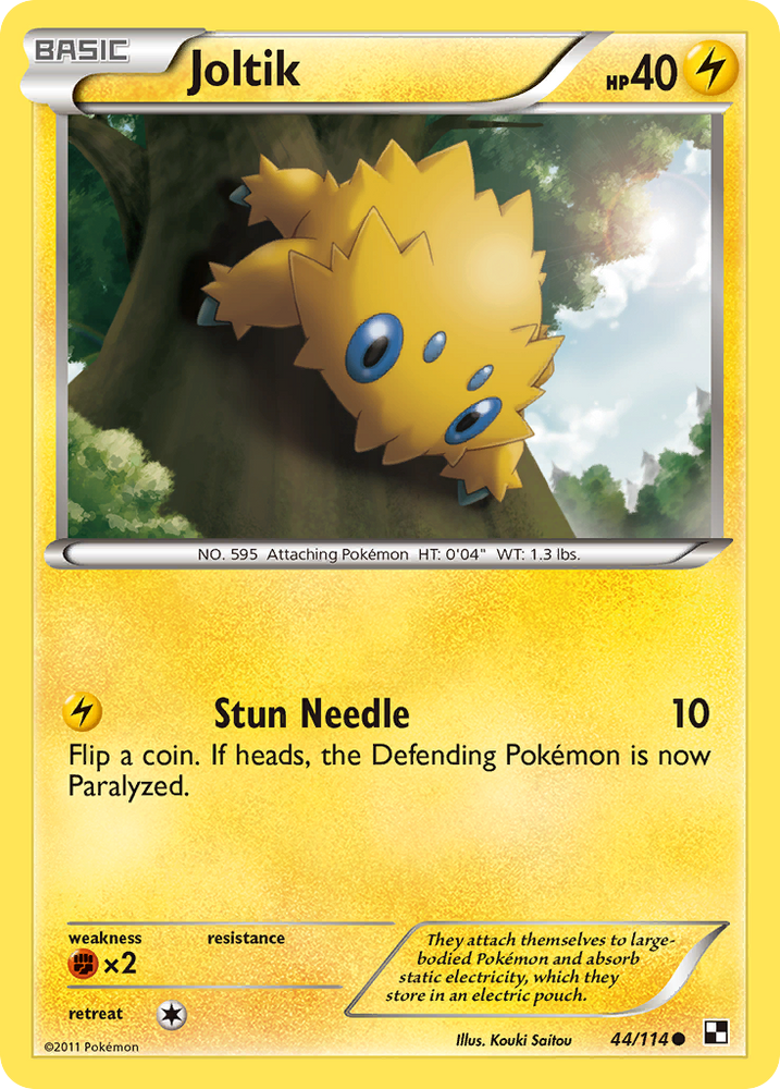 Joltik (44/114) [Black & White: Base Set]