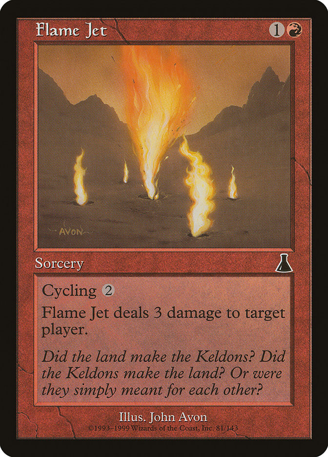 Flame Jet [Urza's Destiny] 