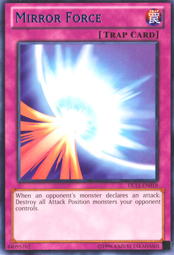 Mirror Force (Blue) [DL15-EN018] Rare 