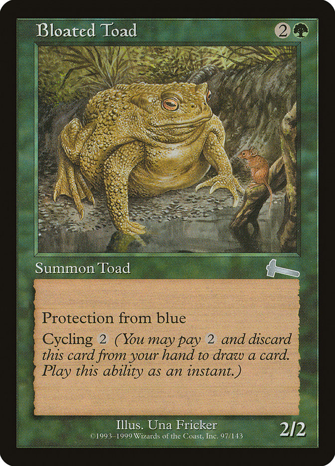 Bloated Toad [Urza's Legacy] 