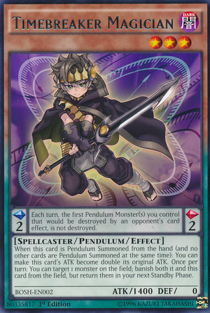 Timebreaker Magician [BOSH-EN002] Rare 