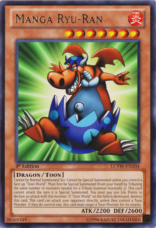 Ryu-Ran Manga [LCYW-EN104] Rare 
