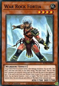 War Rock Fortia [BLVO-EN093] Super Rare 