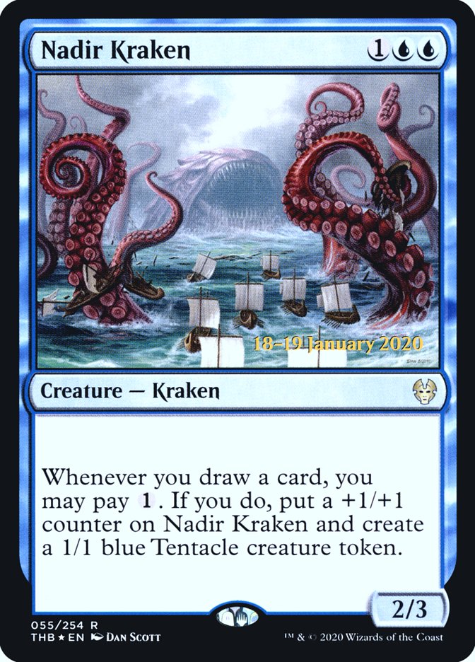 Nadir Kraken [Theros Beyond Death Prerelease Promos] 