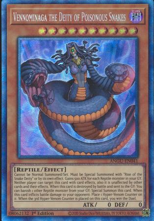 Vennominaga the Deity of Poisonous Snakes (Collector's Rare) [ANGU-EN041] Collector's Rare 
