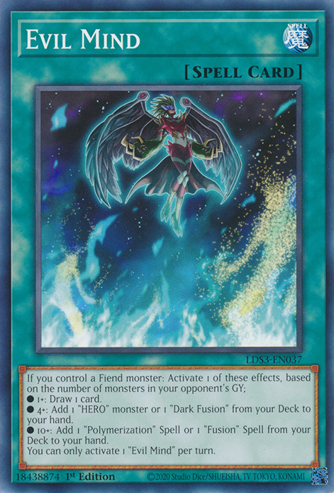 Evil Mind [LDS3-EN037] Common 