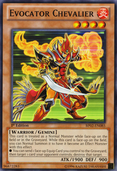 Evocator Chevalier [BP02-EN085] Mosaic Rare 