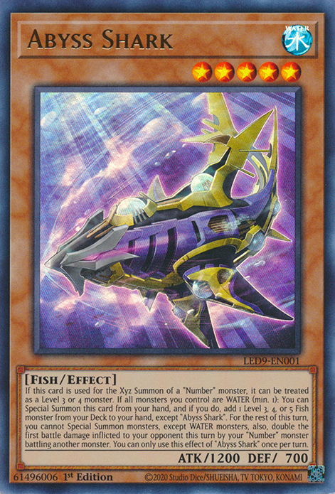 Abyss Shark [LED9-EN001] Ultra Rare 
