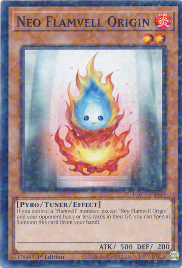 Neo Flamvell Origin (Duel Terminal) [HAC1-EN069] Common 