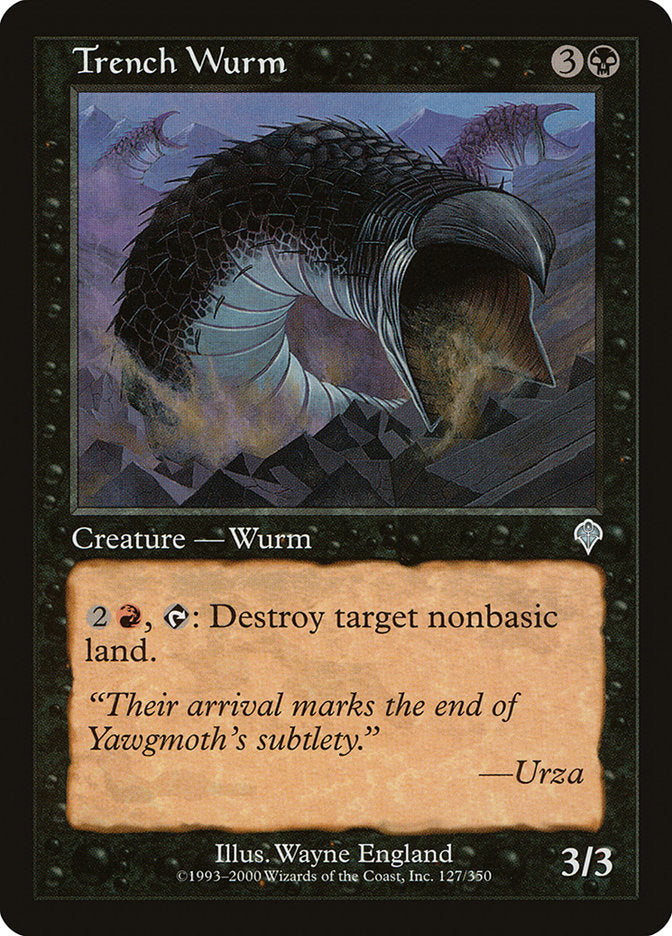 Trench Wurm [Invasion] 