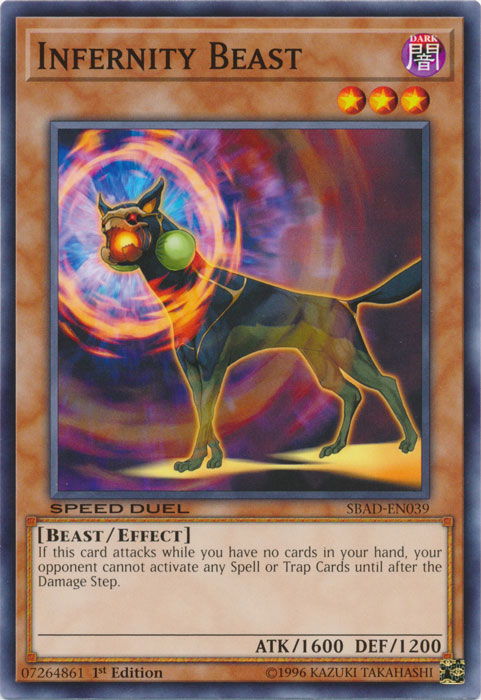 Infernity Beast [SBAD-EN039] Common 