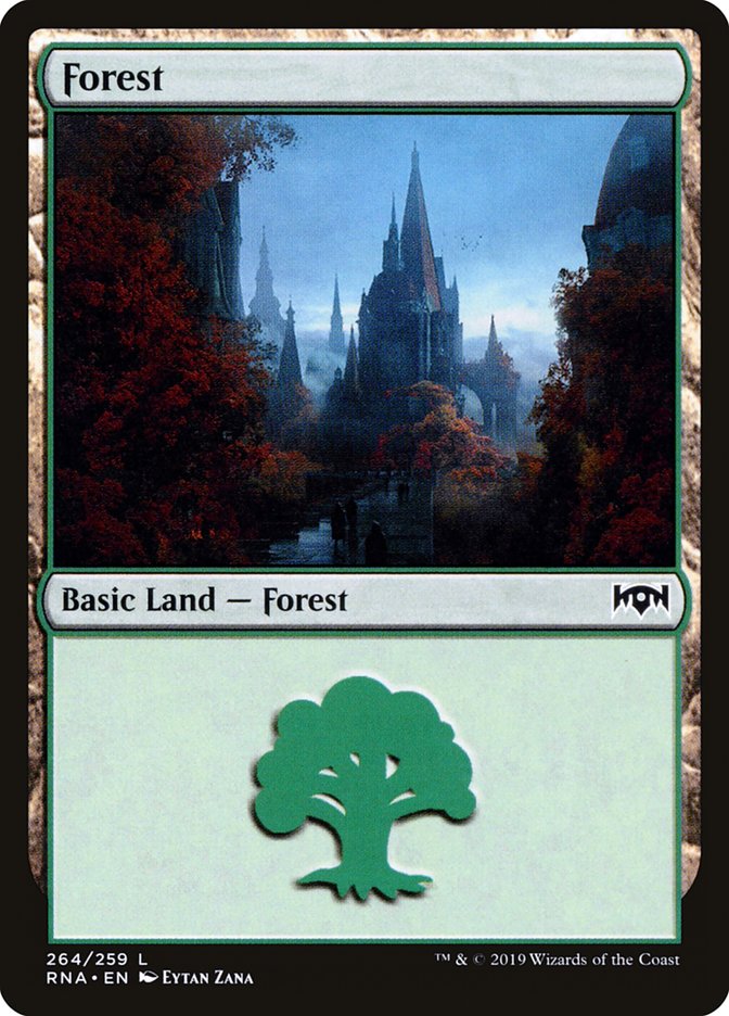 Forest (264) [Ravnica Allegiance] 