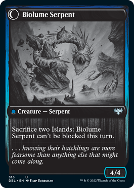 Biolume Egg // Biolume Serpent [Innistrad: Double Feature] 