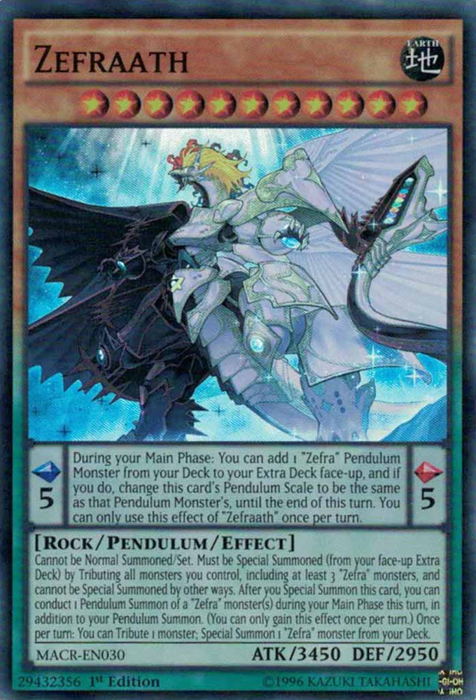 Zefraath [MACR-EN030] Super Rare 