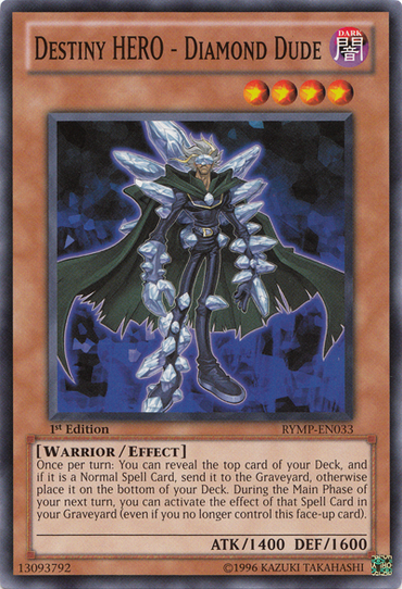 Destiny HERO - Diamond Dude [RYMP-EN033] Common 