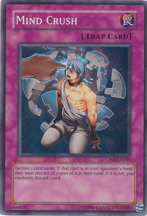 Mind Crush [CP08-EN003] Super Rare 